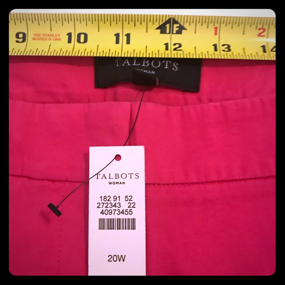 NWT Talbots shorts 20w